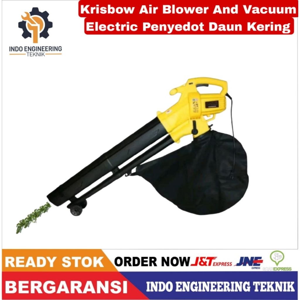 Krisbow Air Blower And Vacuum Electric Penyedot Daun Kering