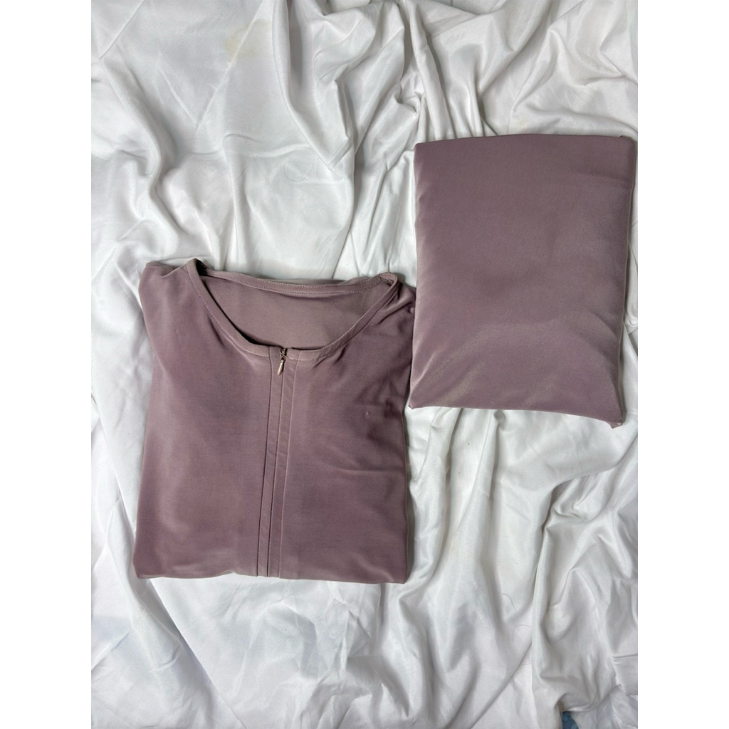 set abaya dan french khimar