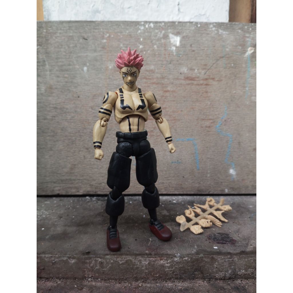 custom action figure shf ryomen sukuna jujutsu kaisen jjk anime # Naruto fairy tail one piece bleach