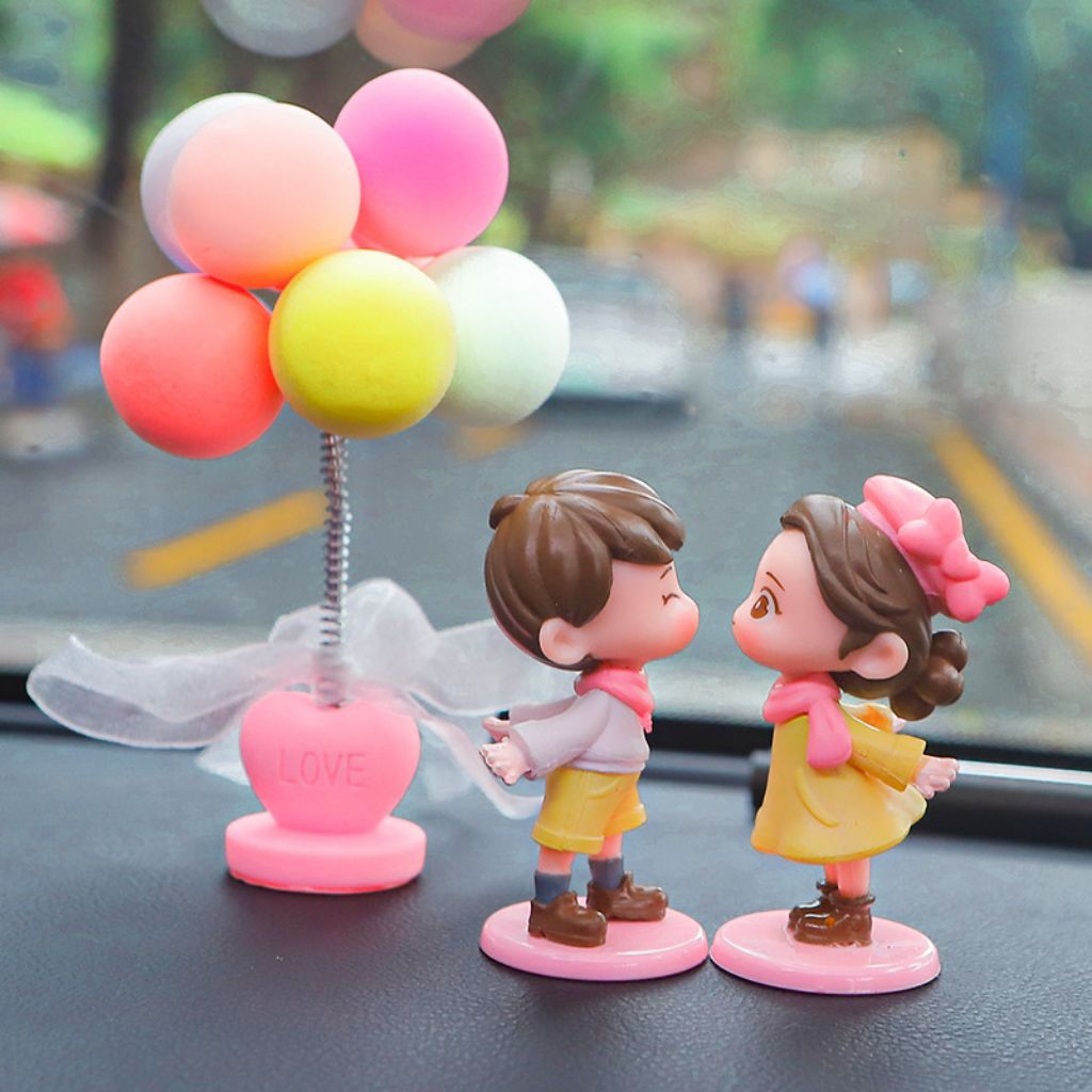 MINIATUR BONEKA COUPLE 123 KISS