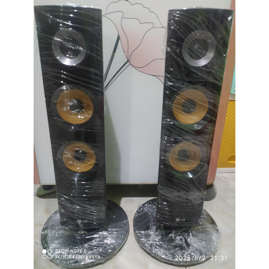 speker tower pasif LG original