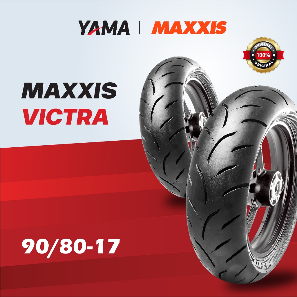 BAN LUAR MAXXIS 90 80-17 MAXXIS VICTRA