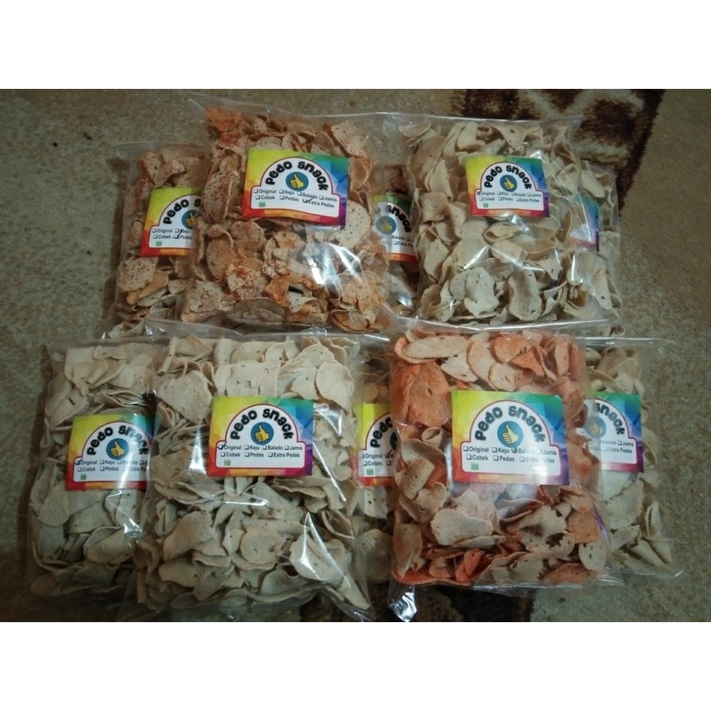 

basreng kering kemasan 500grm