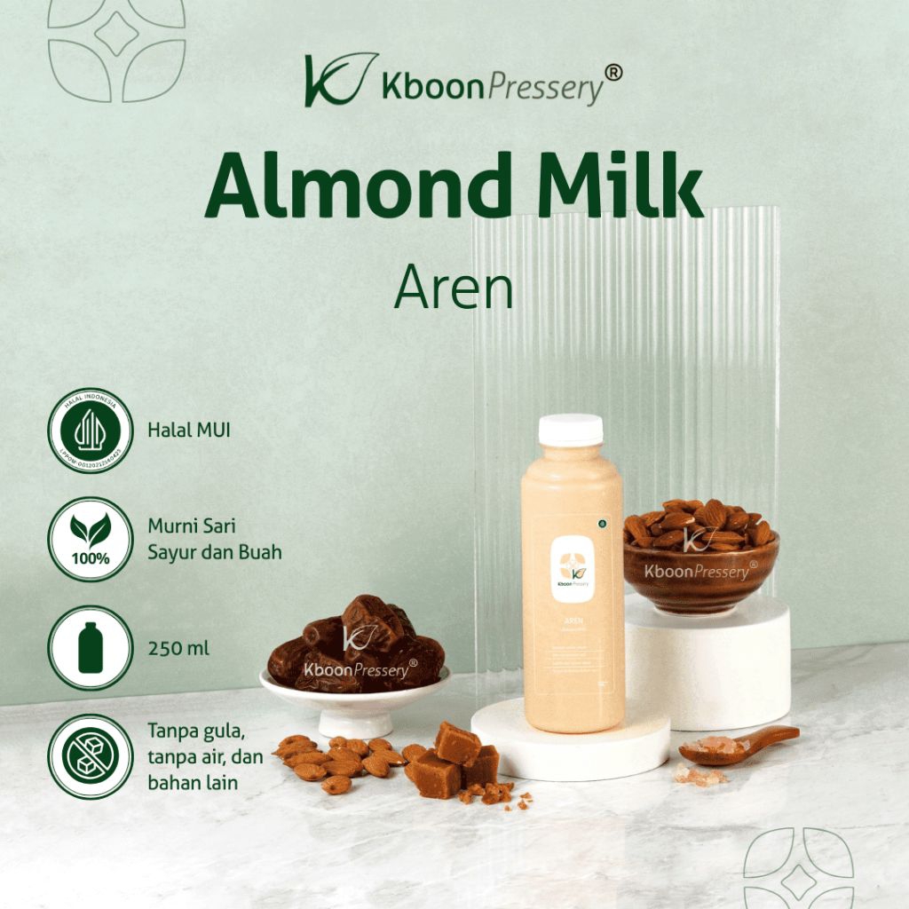 

Almond Milk Aren 250ml Kboon