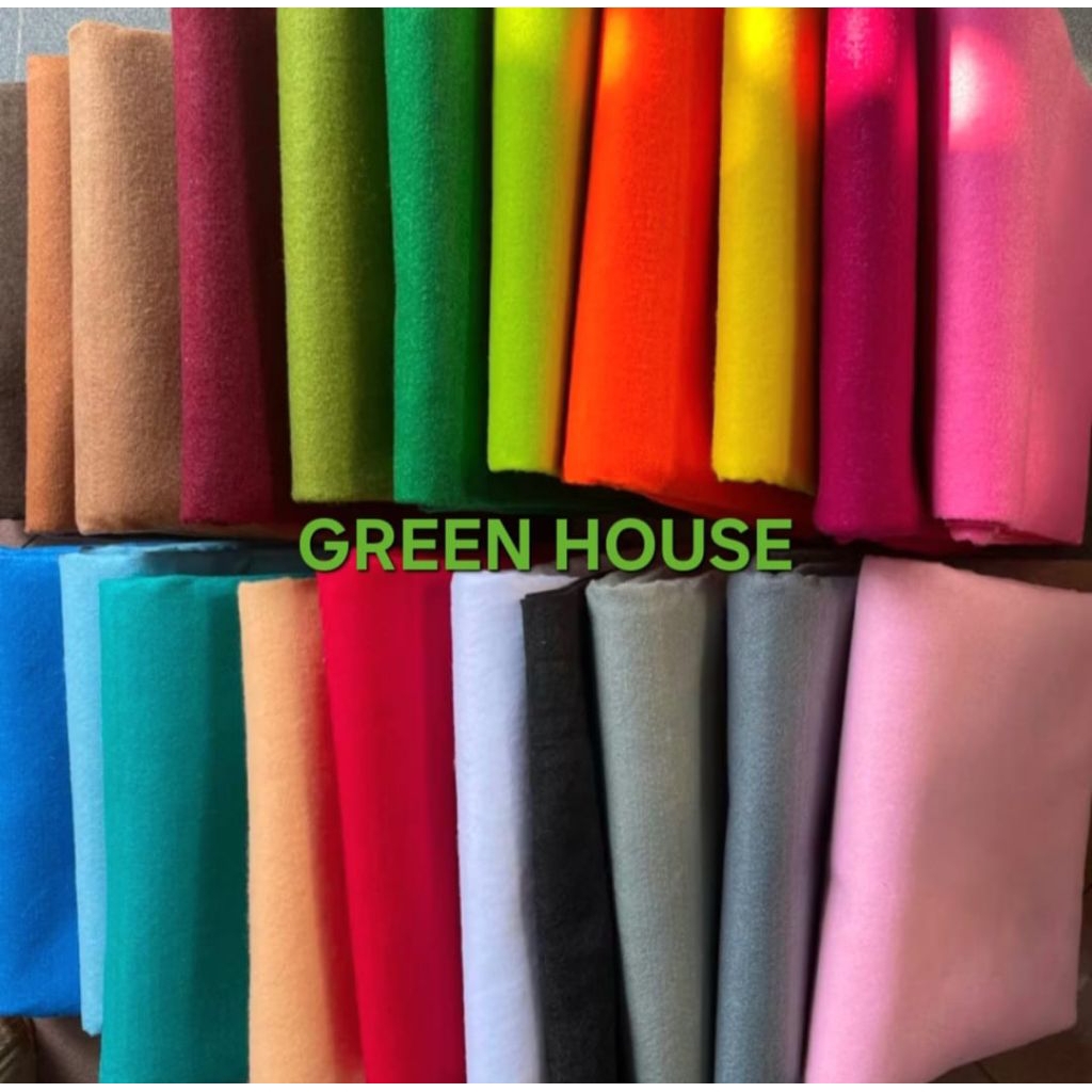Kain Flanel 100x 90 cm | Kain Flanel Meteran Kain DIY untuk kerajinan