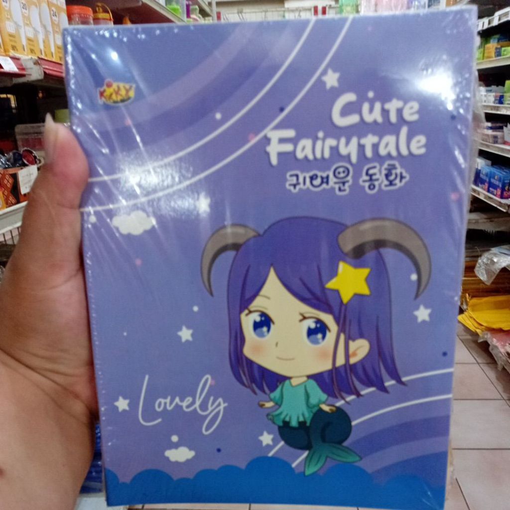 

Buku Tulis Kyky 38 Lembar/10Buku (Berwarna&Bermotif)