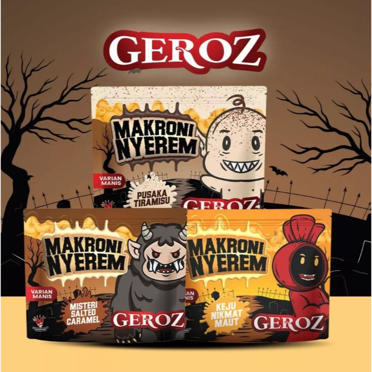 

MNTB" Geroz - Varian Manis - Makroni Nyerem Bundling 3 Rasa