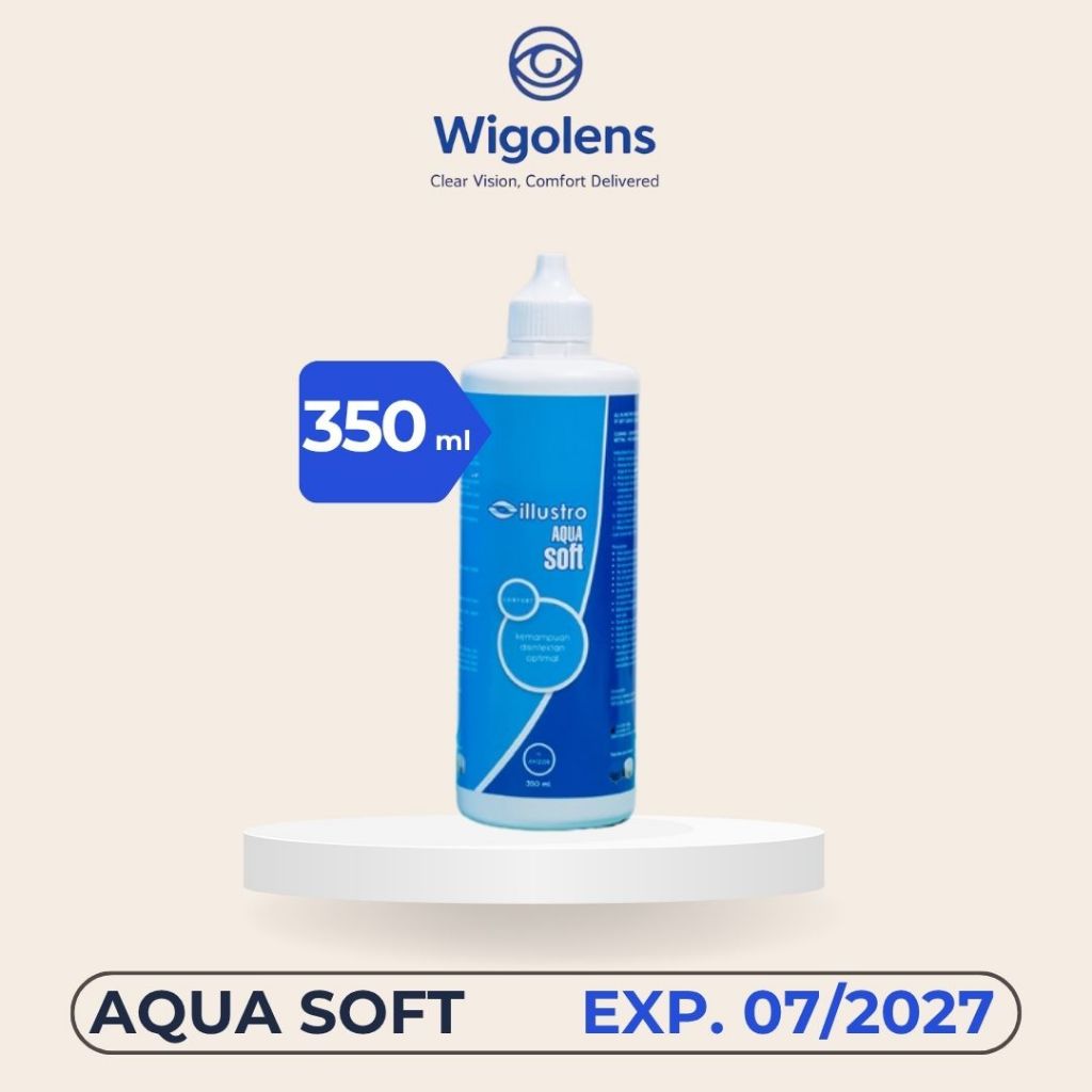 AIR SOFTLENS ILLUSTRO AQUA SOFT 350ML CAIRAN PEMBERSIH SOFTLENS