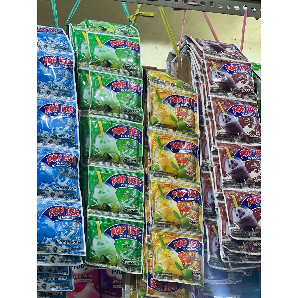 

POP ICE 25 GRAM MINUMAN SACHET ALL VARIAN