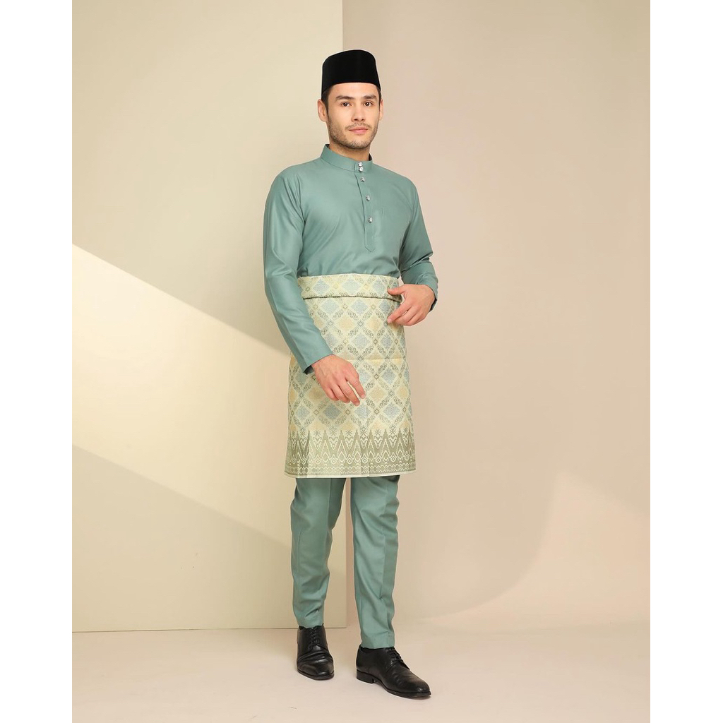 STELAN BAJU MELAYU/PAKAIAN ADAT TRADISIONAL/STELAN MELAYU AKAD PERNIKAHAN