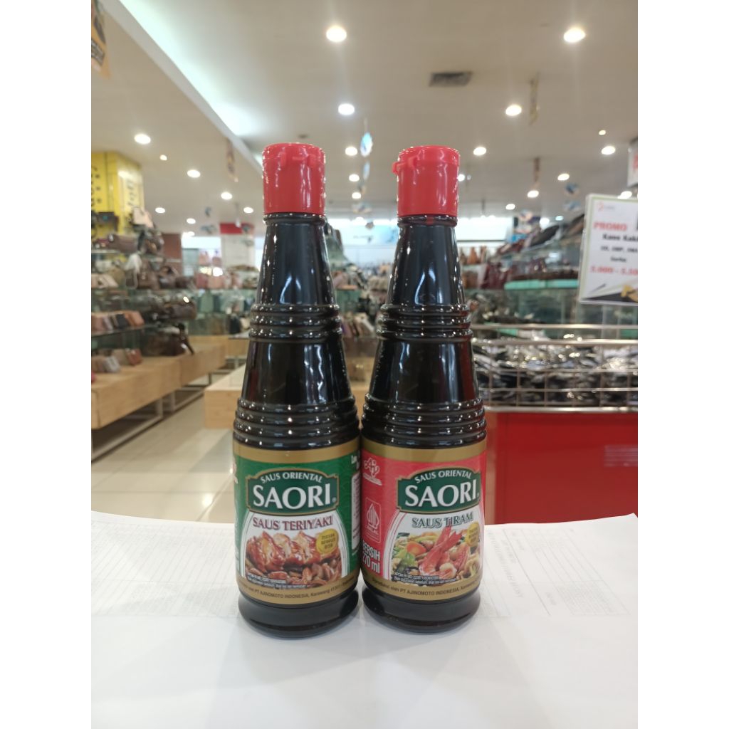 

SAORI SAUS TIRAM DAN SAUS TERIYAKI 270ml