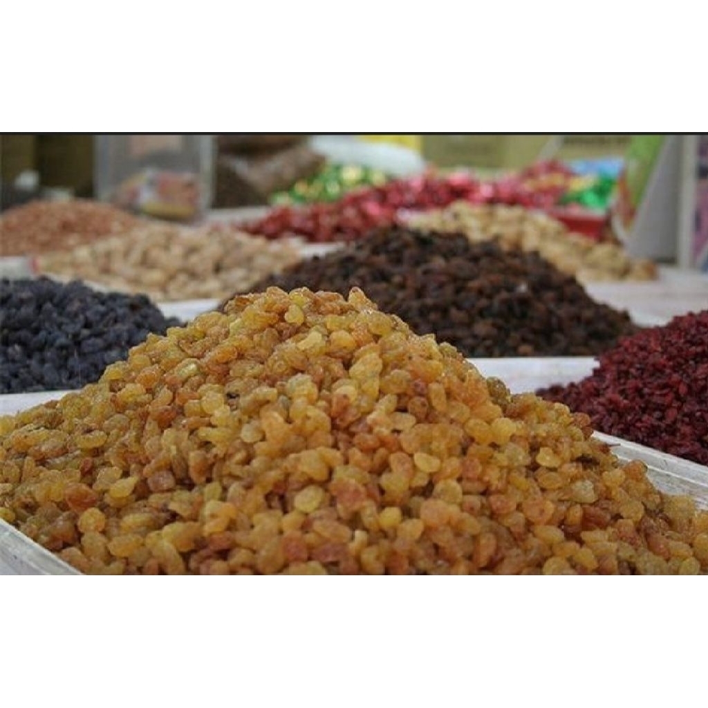 

Kismis Kuning 1 kg/Golden Raisin | Kismis Premium untuk Cemilan & Kue