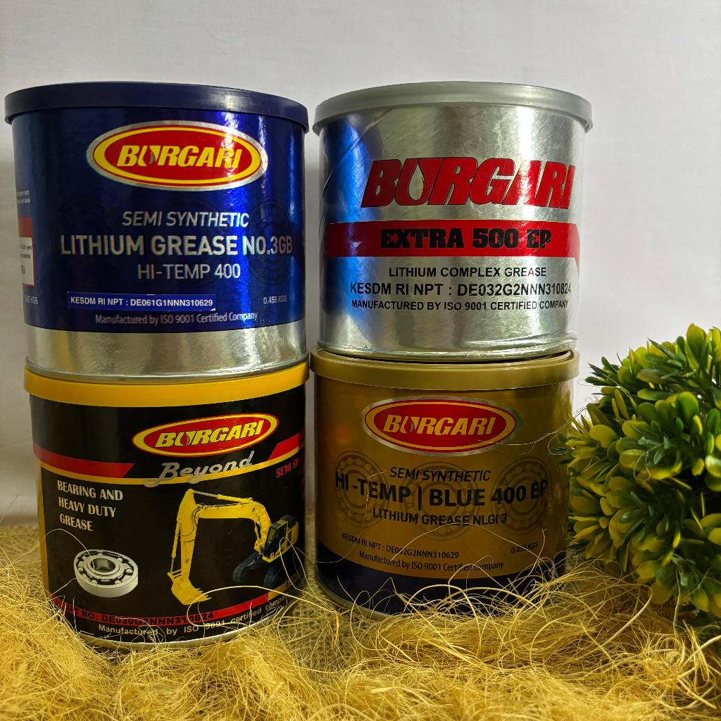BURGARI – GEMUK PERPCS BEYOND LITHIUM NO. 3GB HI-TEMP BLUE 400EP EXTRA 500EP 455G PELUMAS SUHU TINGGI