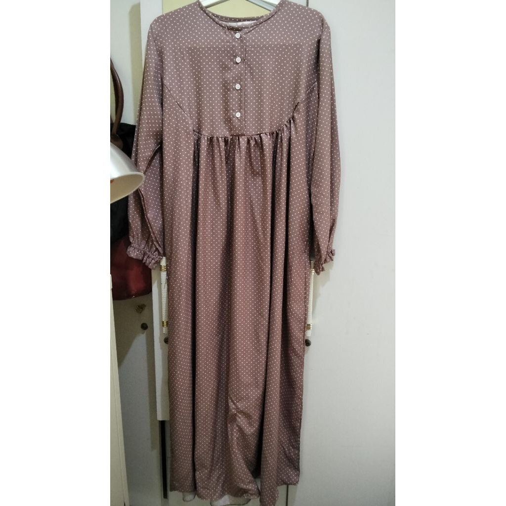 Maxi dress atau gamis by ODECA