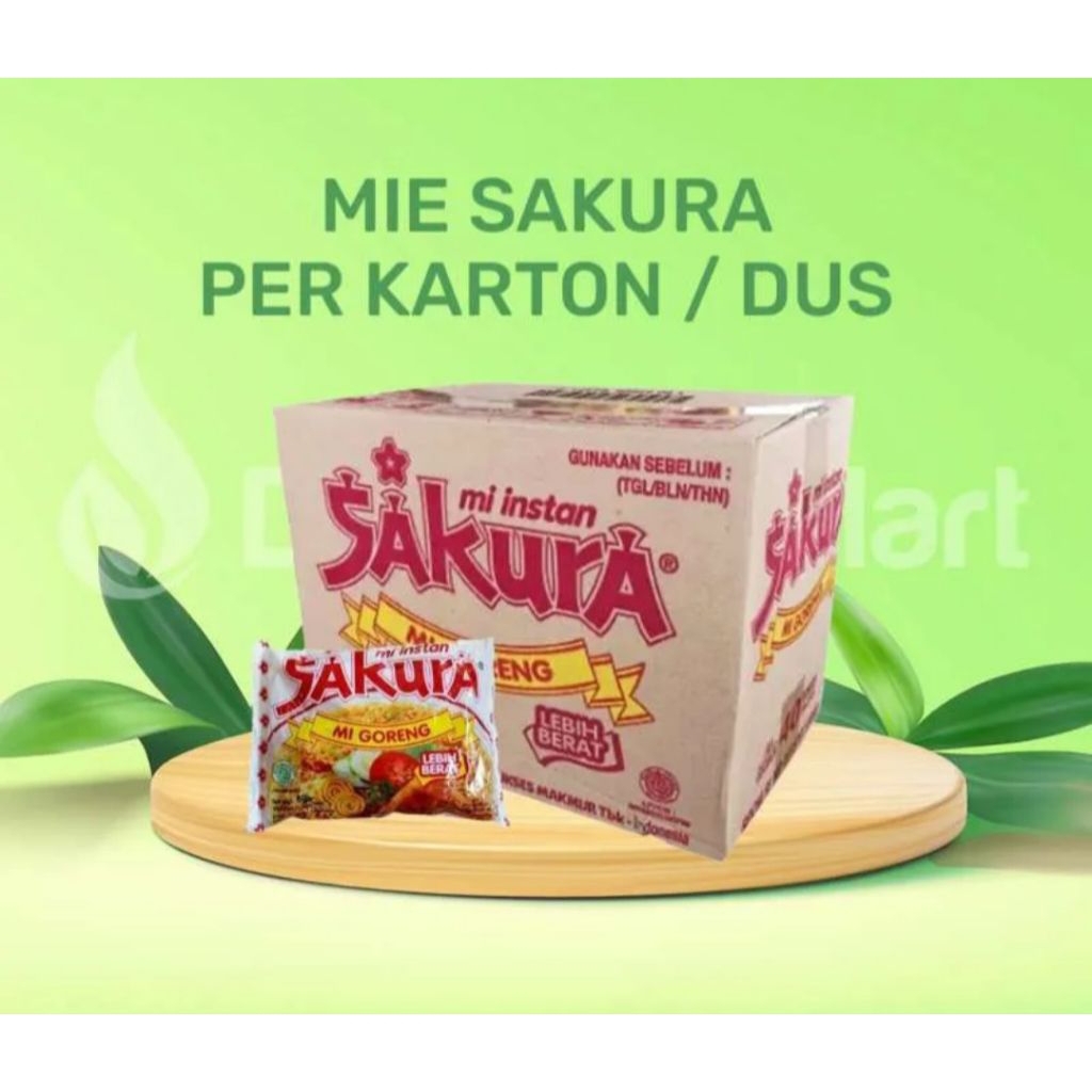 

Mie goreng Sakura 1 Dus