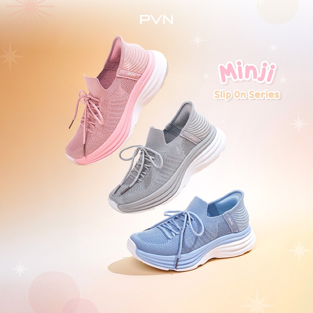PVN Minji Slip On Sepatu Sneakers Olahraga Wanita Sport Shoes 281