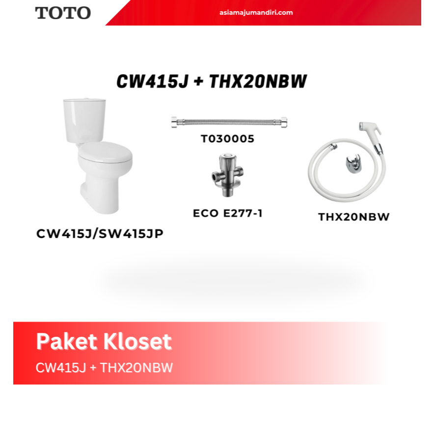 PROMO PAKET CLOSET TOTO | PROMO KLOSET DUDUK TOTO [KARGO]
