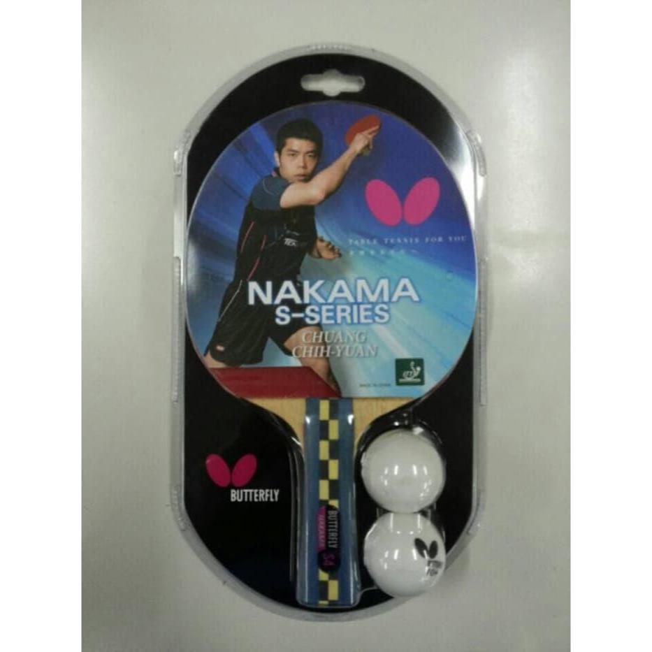 Bat Tenis Meja Butterfly Nakama S4