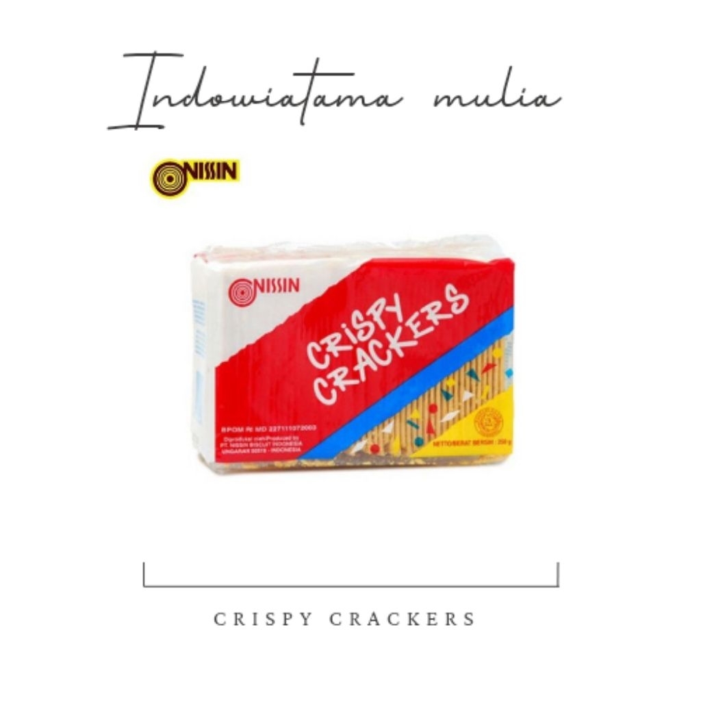 

NISSIN CRISPY CRACKERS