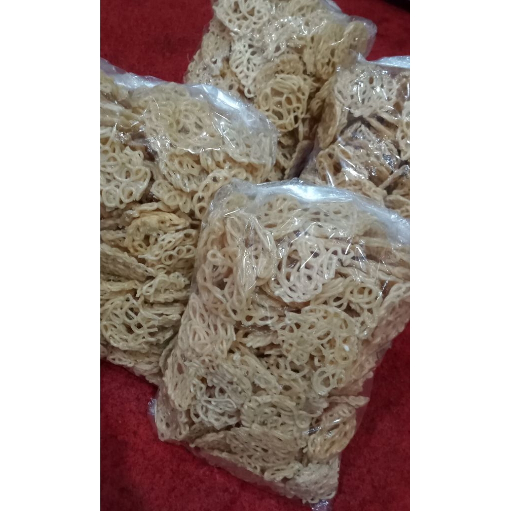 

KERUPUK MENTAH KERUPUK IKAN TENGGIRI 500gr