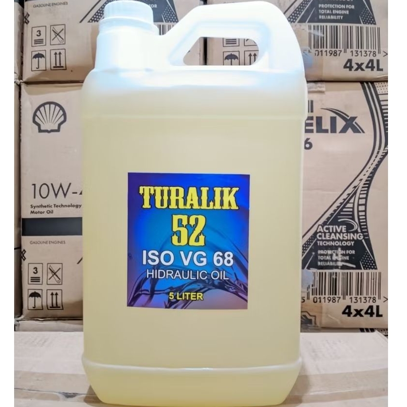 Oli Hidrolik Turalik 52 ISO VG 68 / oli Hidrolik Turalik 52 ISO VG 68 Kemasan 5 Liter