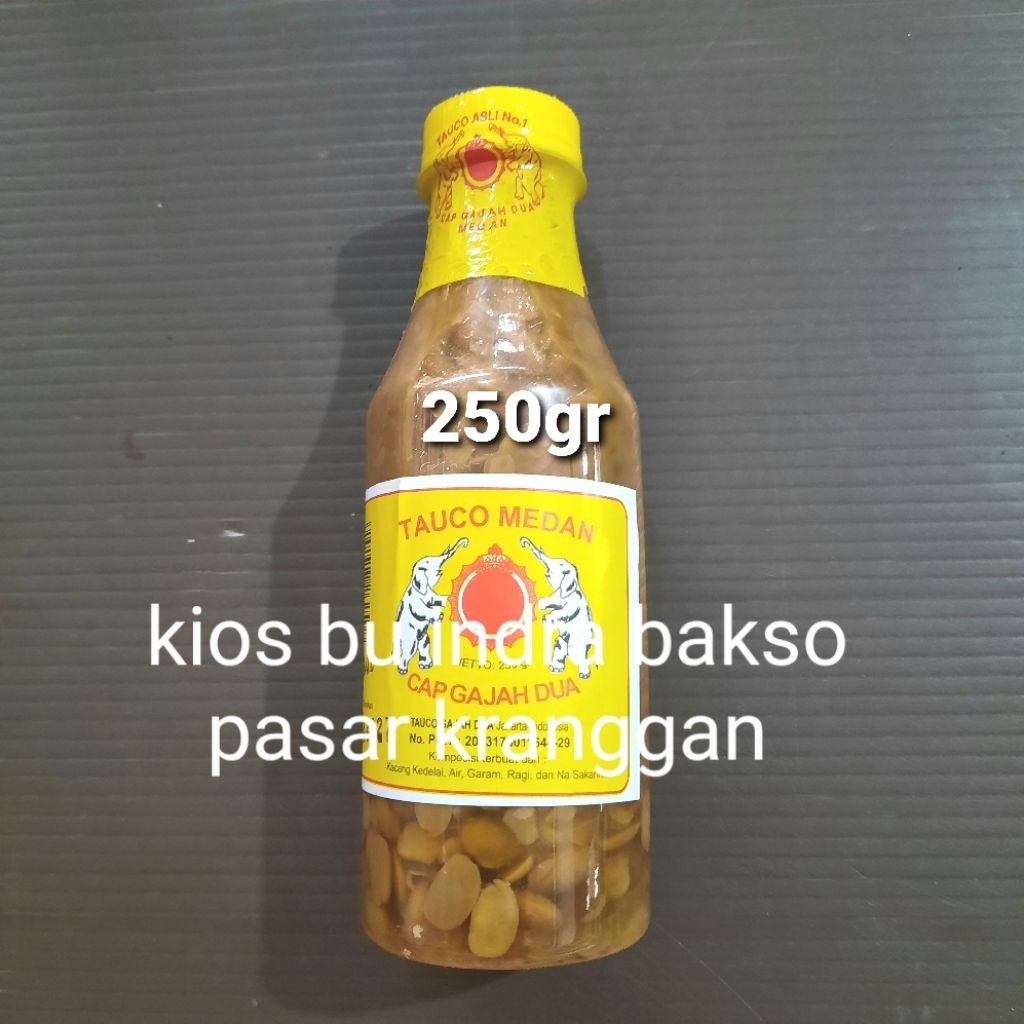 

tauco medan cap gajah dua 250 350 gr taoco