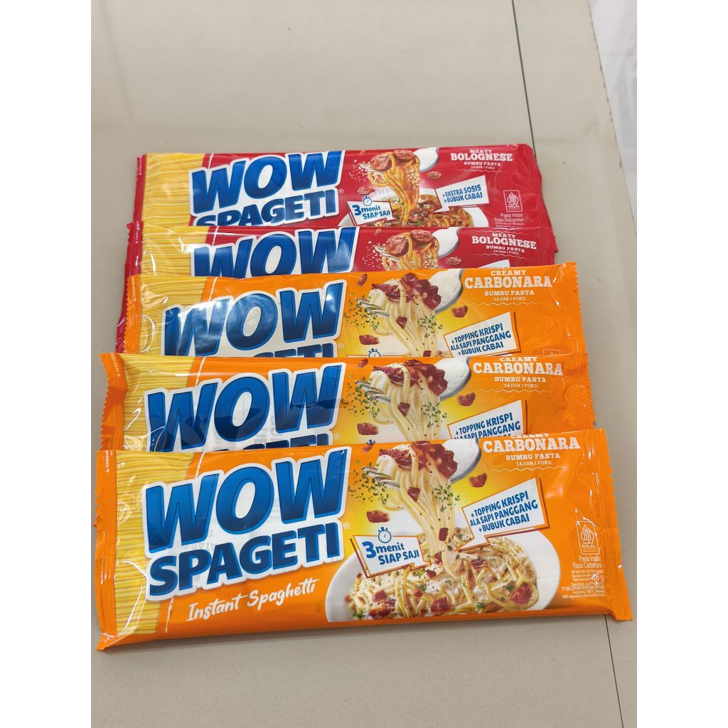 

WOW SPAGETI SIAP SAJI