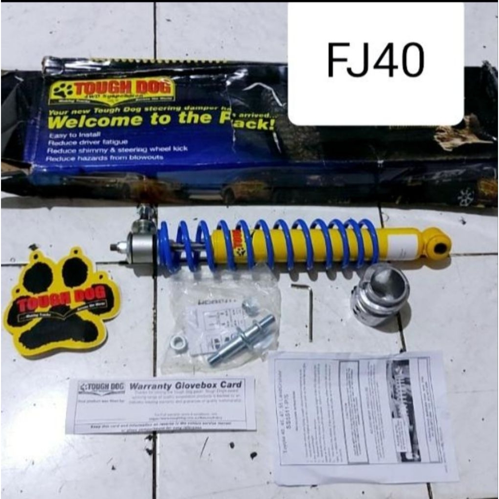Shock Steer. Stir. Setir. Steering Stabilizers. 4Way. Tough Dog 4WD Suspension SS5511 P S. Toyota FJ