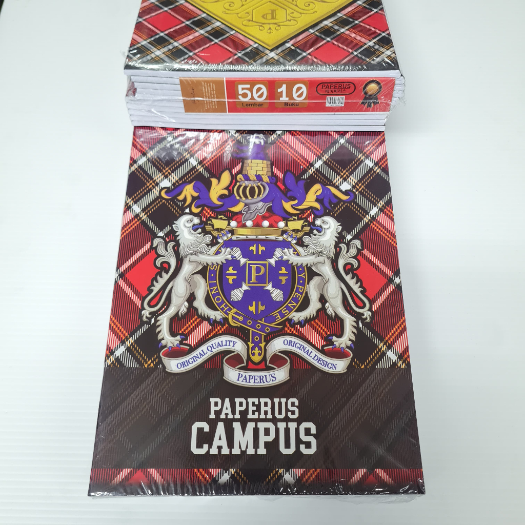 

Buku Tulis PAPERUS CAMPUS 50 Lembar per pack isi 10 buku