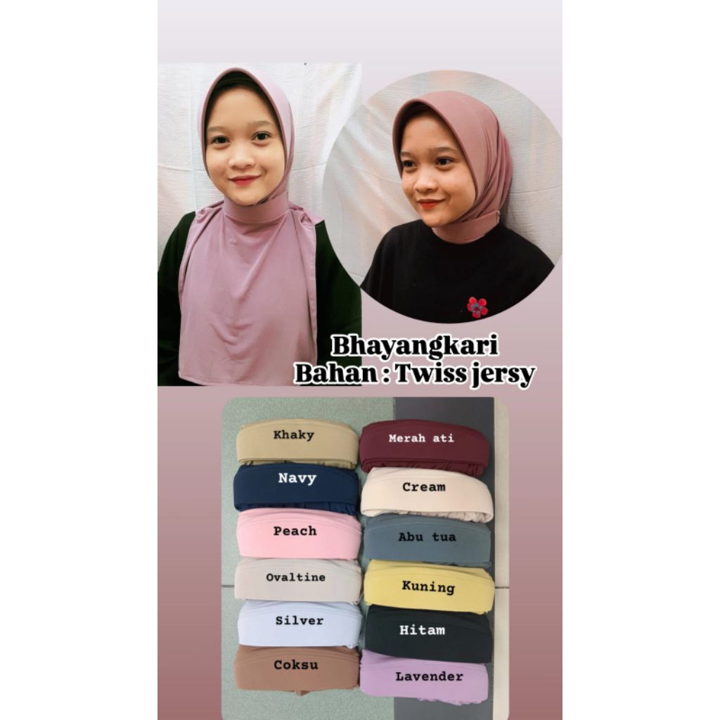 Bergo instan||Bergo Polwan||Bergo Bhayangkari||Bergo PNS