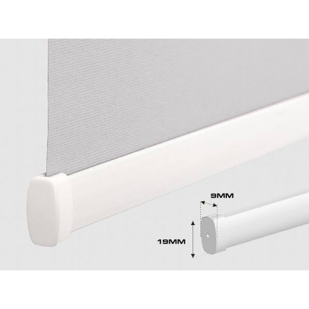 pemberat bawah roller blind bottom roller blind