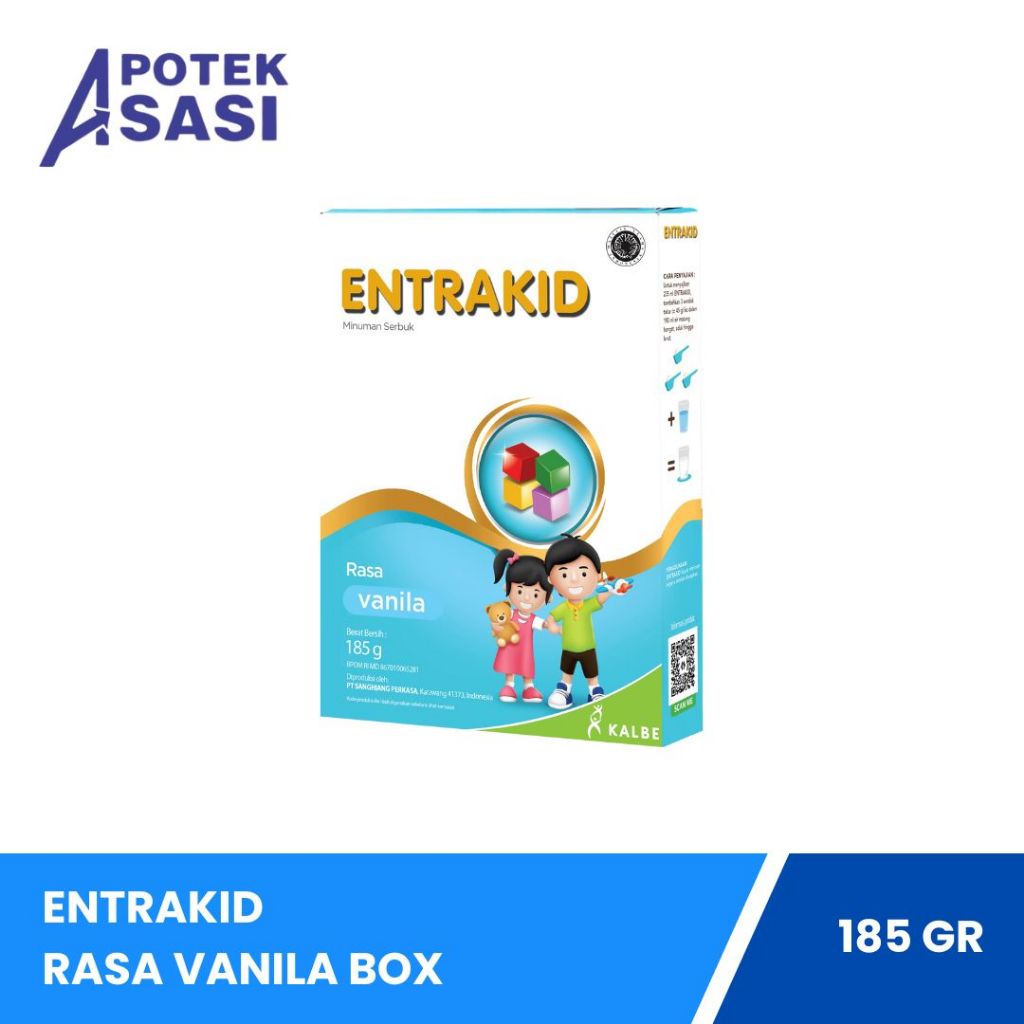 

Entrakid Rasa Vanila - 185 Gram