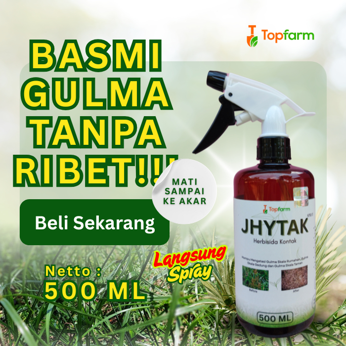 Herbisida Topfarm / Cairan Semprot Rumput Mati Kering / Herbisida Organik / Herbisida Kontak / Herbi