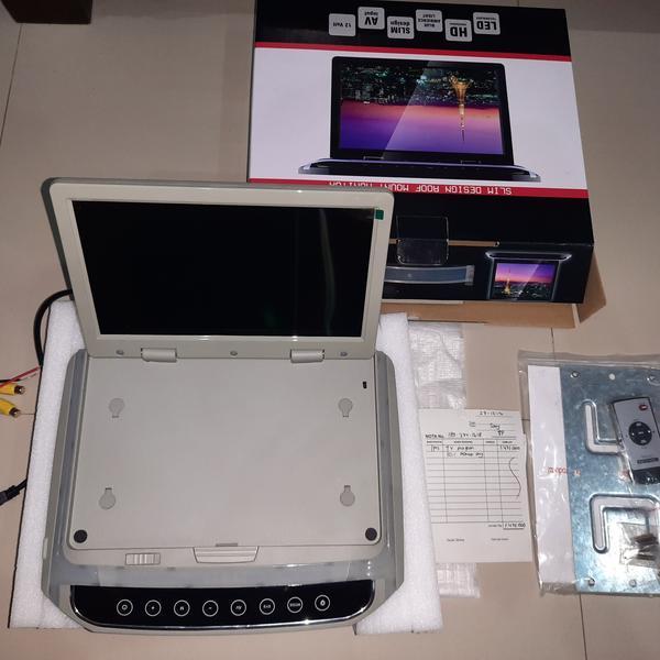 Tv plafon / Roof 10.1" LED Slim Universal. Monitor only.