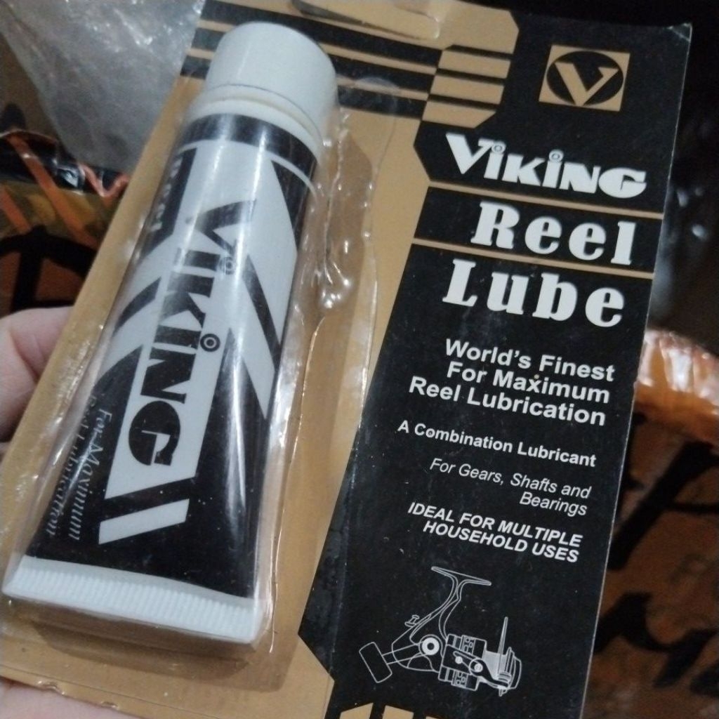 Reel Lube Viking untuk Merawat Gear, Shaft Bearing Reel Pancing
