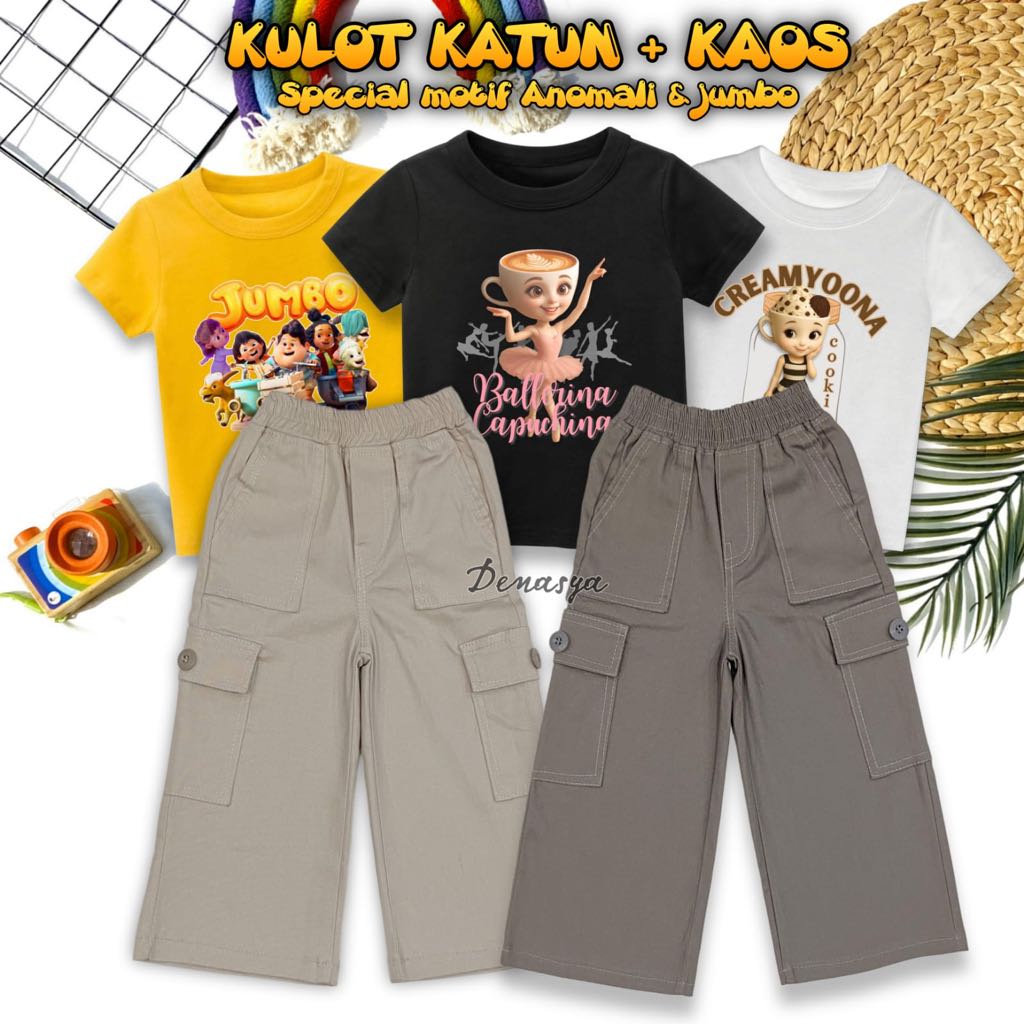 Buju Celama Bahan Premium Set Kid Murah Onset Usia 1 2 3 4 5 6 7 8 Sampai 10 Tahun Cewe Oneset Ansk 