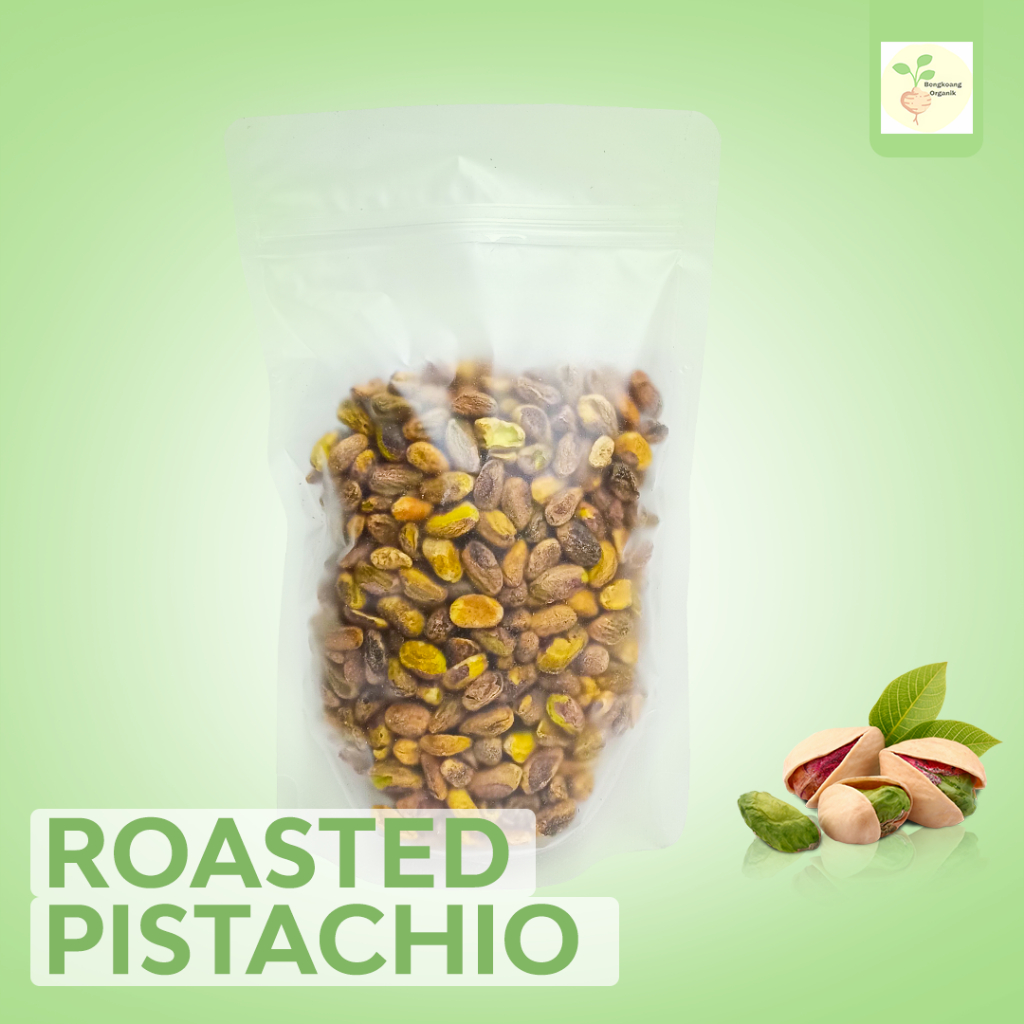 

Roasted Pistachio 500gr - Kacang panggang kupas tanpa cangkang