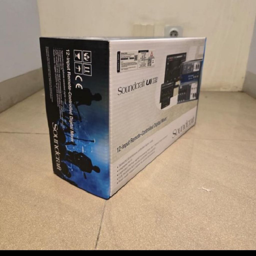 MIXER DIGITAL SOUNDCRAFT UI 12 ORIGINAL UI-12