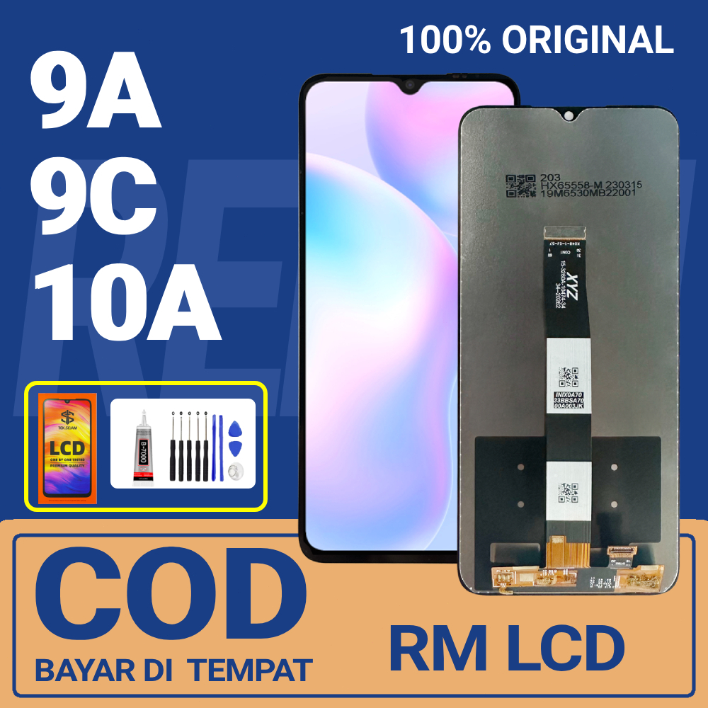 [ORIGINAL] LCD REDMI 9A / 9C / 10A Layar hp Touchscreen asli lcd redmi 9a 9c Original 100% Fullset O