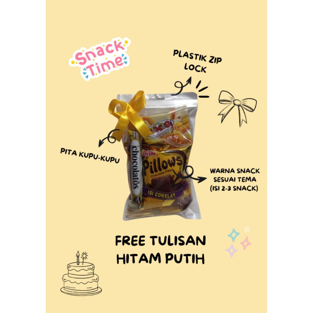 

MINI GIFT MURAH BERKUALITAS//FREE UCAPAN//TEMA KUNING//BINGKISAN ANAK//SNACK MINI