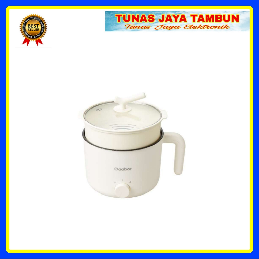 GAABOR MULTI ELECTRIC POT - GR-N15A / PANCI LISTRIK MULTIFUNGSI GAABOR GRN 15A / GAABOR GR-N15A