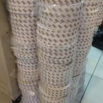 

double tape kertas - lem kertas tipis bolak balik 24mm x 50m