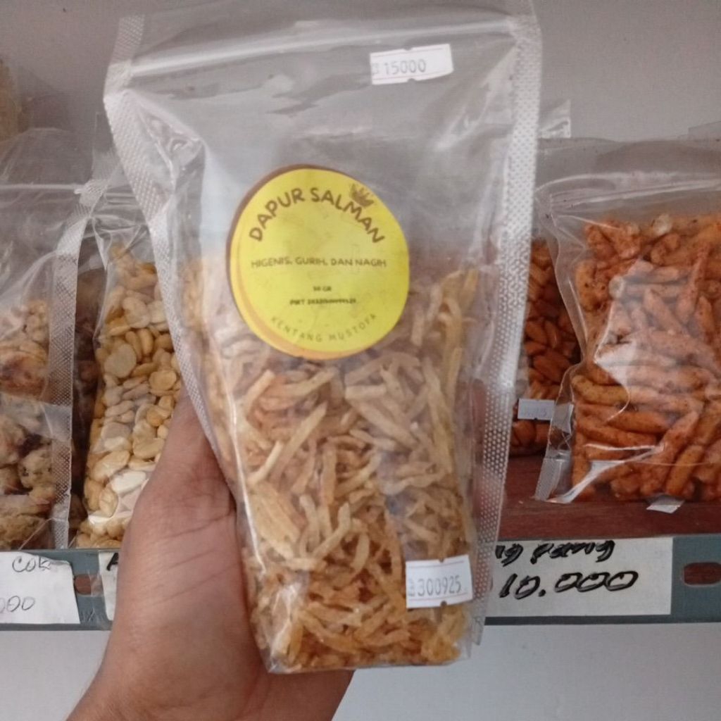 

Dapur Salman kentang Mustofa uk 110 gr