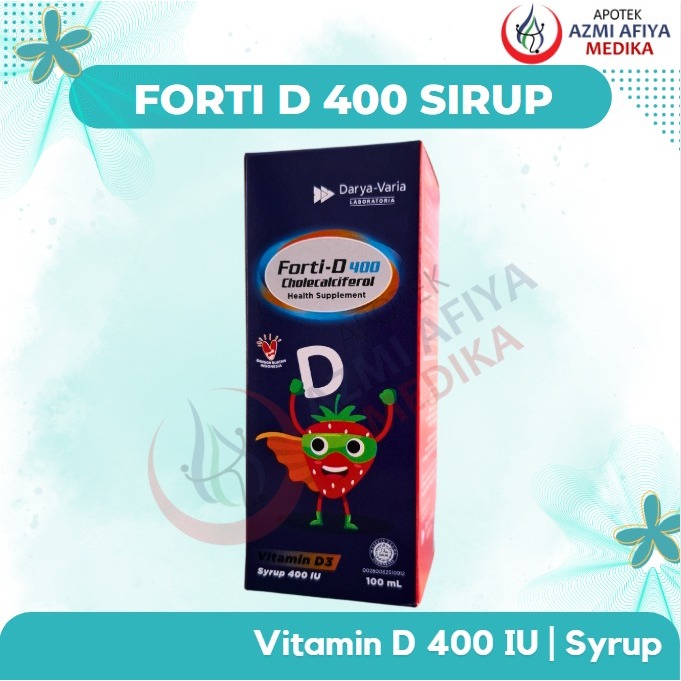 Forti D Sirup 100 ml - Vitamin D Anak