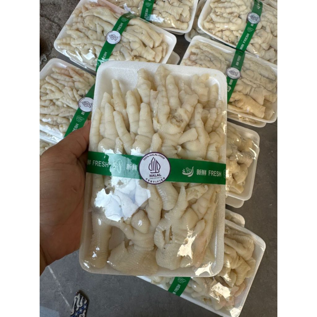 

TERLARIS Ceker Tanpa Tulang 250gr/ Ceker Tanpa Tulang Fresh Frozen/ Ceker Tanpa Tulang Premium/ Ceker Tanpa Tulang 250gr Halal
