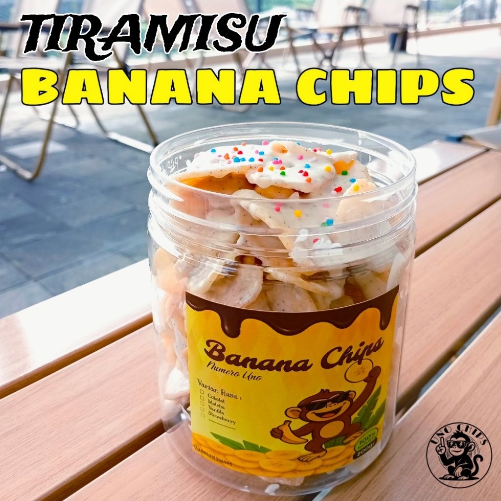 

KERIPIK PISANG LUMER TIRAMISU - 200gram