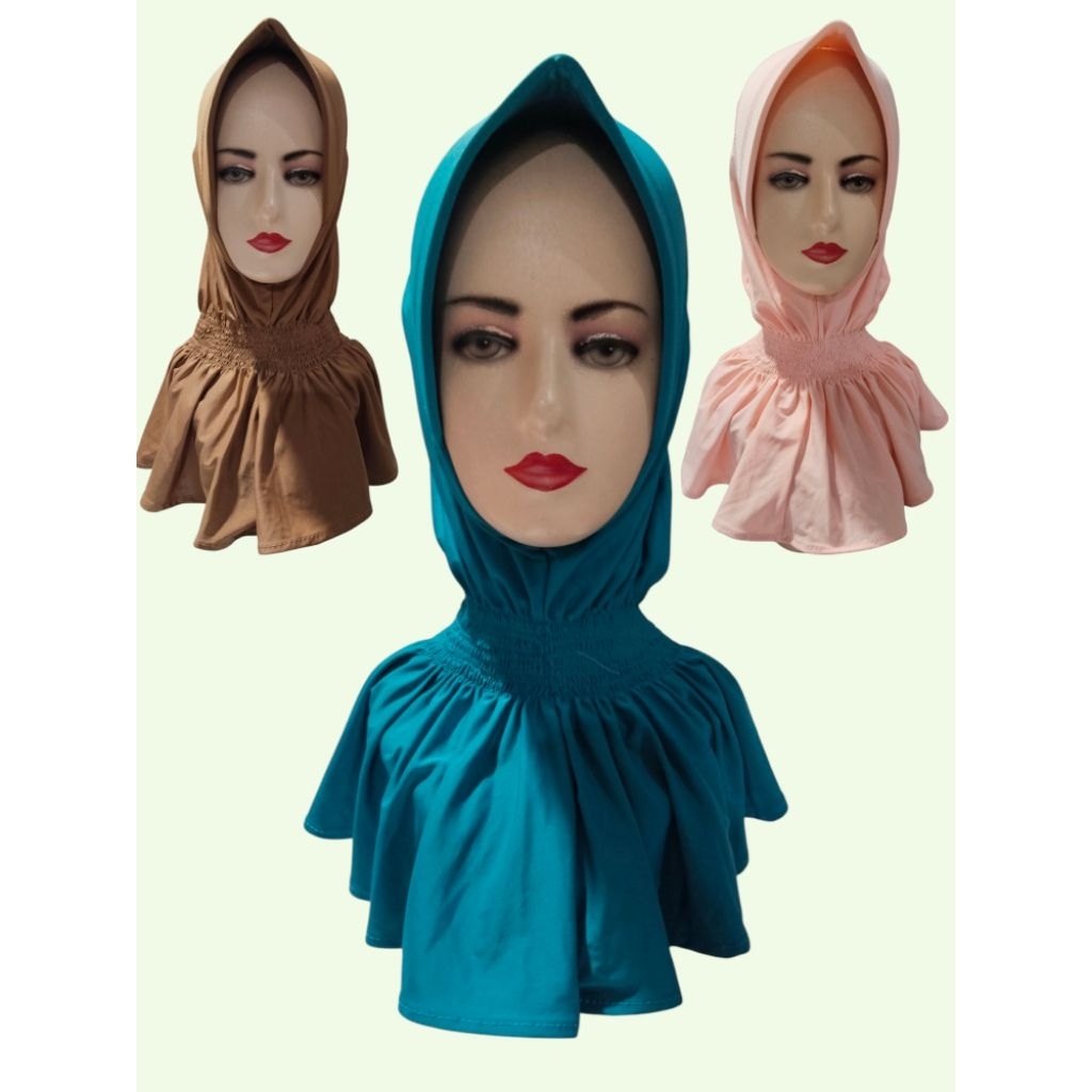 JILBAB KERUT LEHER/DALEMAN JILBAB