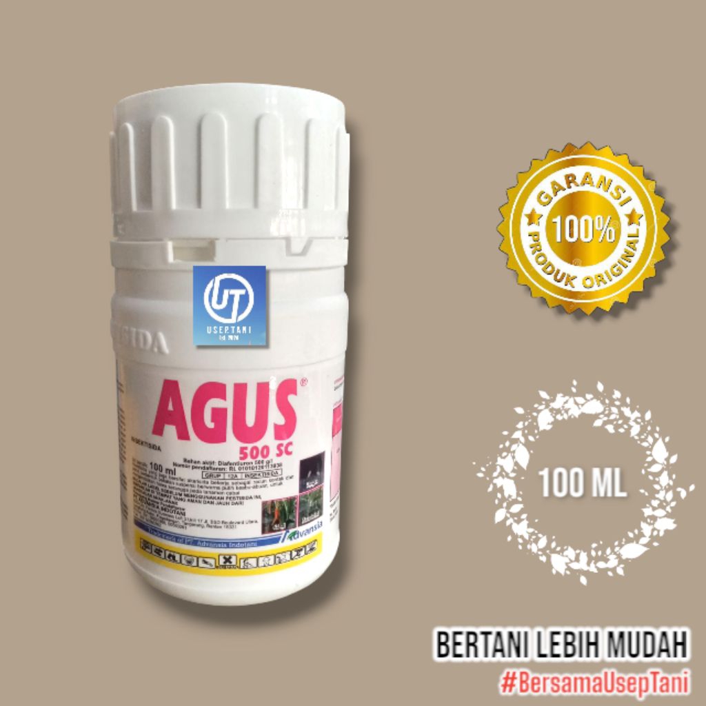 AGUS 500 SC 100ML INSEKTISIDA SISTEMIK UNTUK ULAT DAN KUTU PUTIH PALING AMPUH