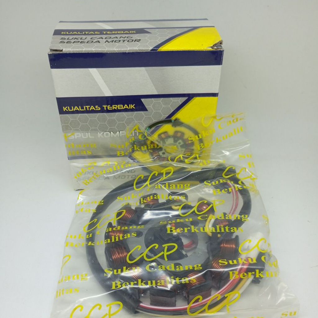 Spool Assy - Spul Assy - Spul Lampu -Spul Komplit Motor Jupiter Z CCP