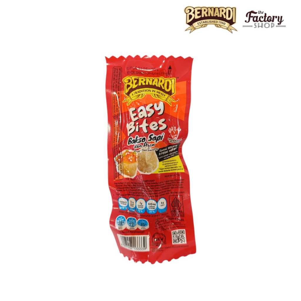 

BERNARDI EASY BITE BAKSO SAPI GOCHUJANG 55G (8997207133339)